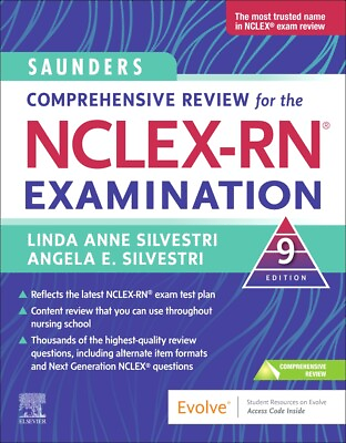#ad Saunders Comprehensive Review for the NCLEX RN® Examination $58.65