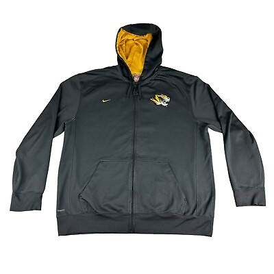#ad Nike Fit Team Hoodie Men’s XXL University Missouri Mizzou Tigers Long Sleeve $31.50