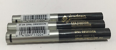 #ad Jordana Eye Fixation Long Wearing Eyeshadow Opal Obsession Set of 3 $9.99