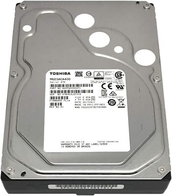 #ad Toshiba 4TB SATA 3 3.5#x27;#x27; Internal Hard Drive MG03ACA400 $48.00