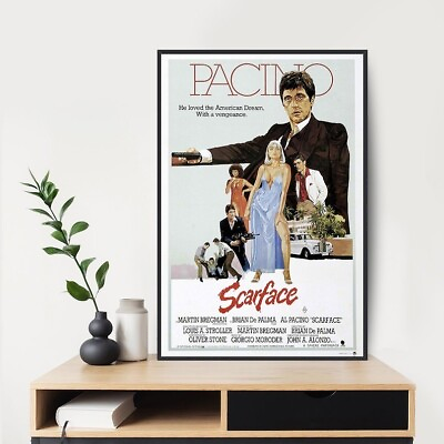 #ad Scarface Movie Original Promo Poster Gift Poster $13.98