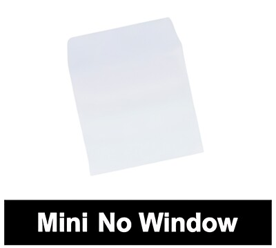 #ad 3quot; Mini Paper CD Sleeves with Flap No Window Lot $72.95