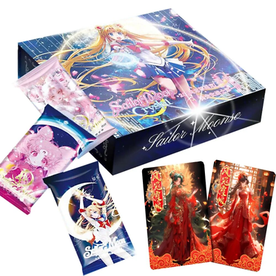 #ad Sailor Moon 2024 Crystal Collection Premium Trading Card Booster Box Anime TCG $37.00