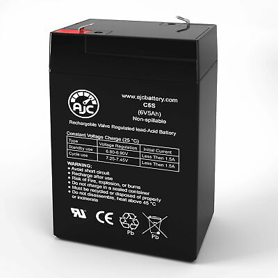 #ad UPG SEL CP0660 6V 5Ah Sealed Lead Acid Replacement Battery $18.99