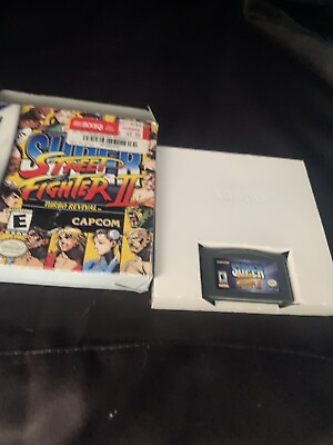 #ad Super Street Fighter II: Turbo Revival Nintendo Game Boy Advance 2001 $50.00