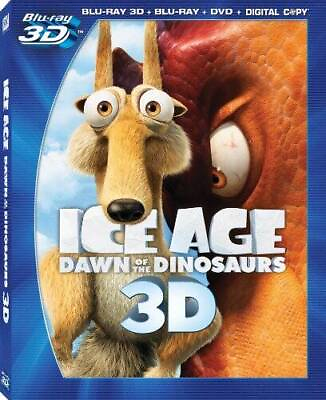 #ad Ice Age: Dawn of the Dinosaurs Blu ray 3D Blu ray DVD Di VERY GOOD $7.19