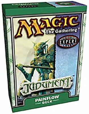 #ad Judgment Theme Deck Painflow ENGLISH FACTORY SEALED BRAND NEW MAGIC ABUGames $29.99
