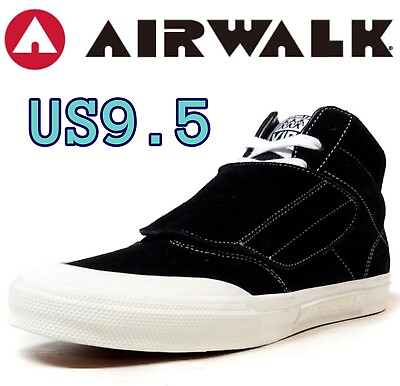 #ad AIRWALK VIC Black White AW CL 5005 Japan Exclusive Men#x27;s Sneakers US9.5 New Rare $199.99