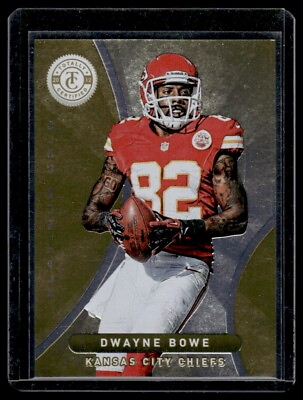 #ad 2012 Totally Certified Gold Dwayne Bowe 22 25 Kansas City Chiefs #29 $9.99