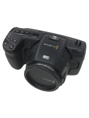 #ad Blackmagic Design Pocket Cinema Camera 6K BMPCC6K Digital Color Black Used $1359.99
