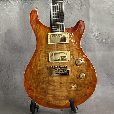 #ad Spalted Maple Top Solid Body 6 Strings PRS Electric Guitar Mahogany Neck $261.97