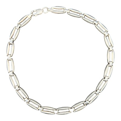 #ad Silver Chain Necklace 925 40.5cm 46.5g GBP 89.95