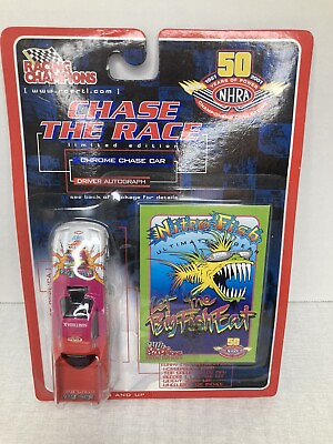 #ad Signed The Race Nitro Fish Let The Big Fish Eat CHASE THE RACE Racing Champion $19.99