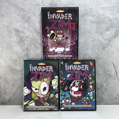 #ad Invader Zim The Complete Invasion Series 2001 2006 DVD 6 Disc Set Animation $38.88