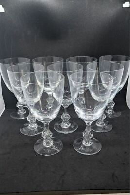#ad Vintage Wine Glass Goblet Set of 9 All Purpose Wine Glass $18.03