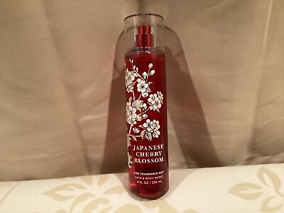 #ad Bath amp; Body Works JAPANESE CHERRY BLOSSOM Fine Fragrance Mist Spray 8 OZ New $10.99