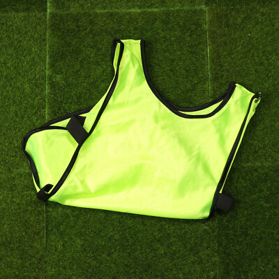#ad 6 Pcs Practice Pinnies Soccer Training Vest Kids Tank Tops Girl $24.99