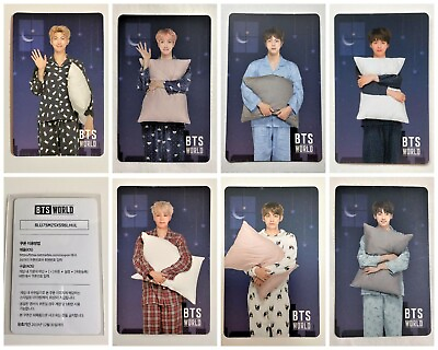 #ad BTS WORLD OST Soundtrack ALBUM Official Coupon pillow Photocard Photo Card PC $139.99