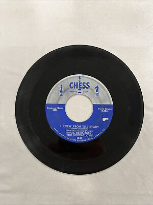 #ad The Moonglows Doowop 45 I Knew From The Start bw Over And Over Again on Chess $5.99