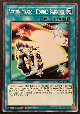 #ad Action Magic Double Banking CHIM EN094 Common 1st Edition YuGiOh TCG GBP 0.99