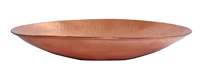 #ad De kulture Copper Fruit Platter Round $61.75