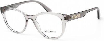 #ad Versace VE 3317 593 51mm Transparent Grey Eyeglasses $89.99
