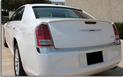 #ad 2011 2023 Painted Lip Factory Style Spoiler For Chrysler 300 $179.28
