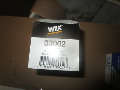#ad Fuel Filter Wix 33002 5 16 inline filter $10.95