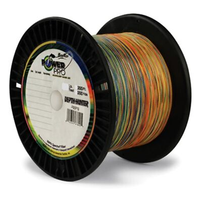 #ad Power Pro Depth Hunter Braided Line Marked Multicolor 333 500 1500 3000yd $293.99