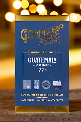 #ad Goodnow Farms Asochivite Guatemala 77% Dark Chocolate Bar $183.99