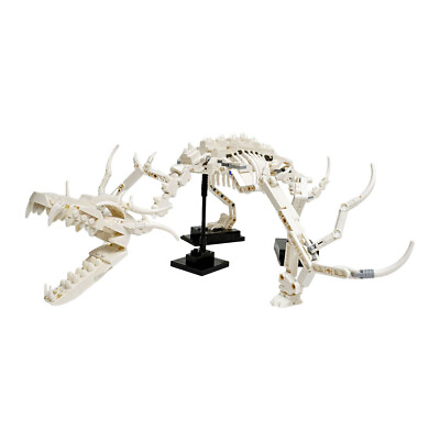 #ad Dragon Fossil Gigantic Dragon Skeleton Model 617 Pieces Building Toys MOC Build $43.91