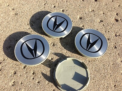 #ad #ad ACURA Set Of 4 Silver Wheel Center Caps 69MM Satisfaction Guaranteed $23.88