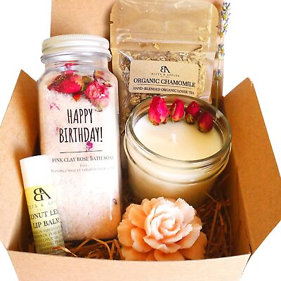 #ad Happy Birthday Gift Basket Gift Baskets for Women Birthday Gift Ideas for Women $69.22