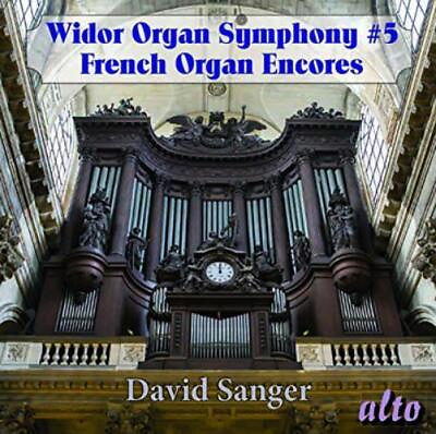 #ad Charles Marie Widor Widor: Organ Symphony #5 French Organ Encores CD Album $14.03