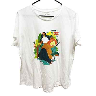 #ad Old Navy WE 2022 Women’s History Month Exclusive Punky Aloha Graphic Tee XL $36.99