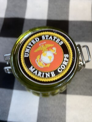 #ad United States Marine Corps Memorabilia Heavy Glass Hand Grenade￼ $15.00