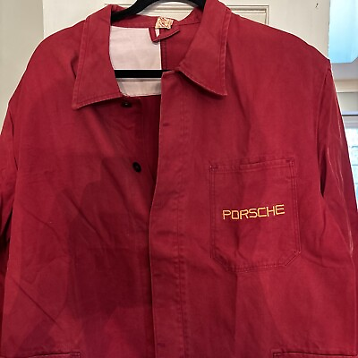 #ad Early 1970 Porsche assembly line work jackets $295.00