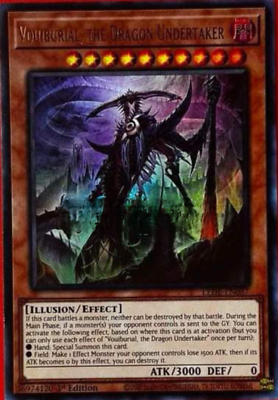 #ad Yugioh Vouiburial The Dragon Undertaker Legacy of Destruction LEDE EN087 $4.99
