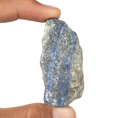 #ad 439 Ct. Natural Blue Lapis Lazuli Raw Rough Gemstone For Cabbing amp; Tumbling $22.94