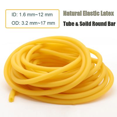 #ad Natural Elastic Latex Natural Latex Rubber Surgical Tube Solid Latex Hose Band $147.06