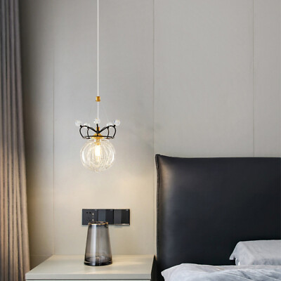 #ad Bedroom Glass Pendant Light Kitchen Chandelier Lighting Home Lights Ceiling Lamp AU $120.60