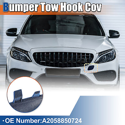 #ad Front Car Bumper Tow Hook Cover for Mercedes Benz W205 No.A2058850724 Dark Blue AU $20.04