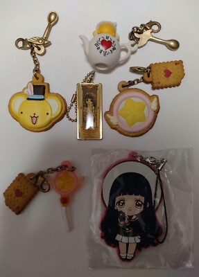 #ad Japan Animation Card Captor Sakura rubber strap key chain many cute item premium $12.62