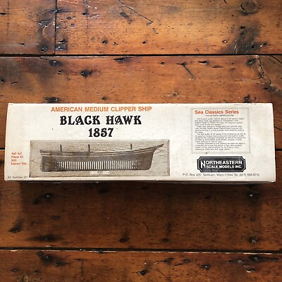 #ad Vintage NOS 19 Long American￼ clipper ship Blackhawk 1857￼ FREE Ship $94.99