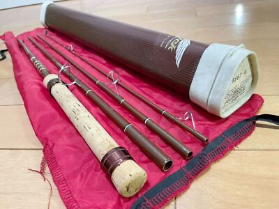 #ad Rare Old Fenwick Fs67 4 5 3 4#x27; Case With Bag Free Packing 4 Piece Pack Rod $280.58