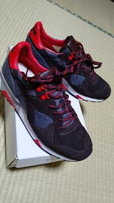 #ad DIADORA HERITAGE Sneakers Shoes TRIDENT Dark Brown Gray Suede Men UK9 From Japan $288.87