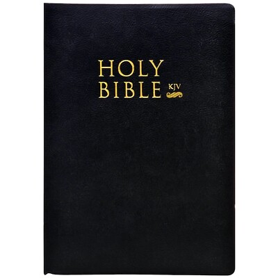 The Holy Bible King James Version Black Old and New Testament BRAND NEW $6.99