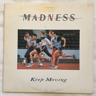 #ad MADNESS #x27;Keep Moving#x27; Vinyl Lp 1984 Promo Geffen Records VG $18.00
