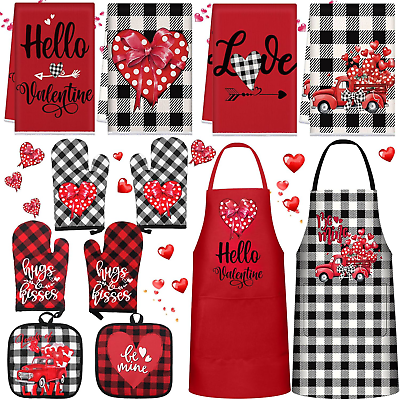 #ad #ad Newcotte 12 Pcs Valentine#x27;s Day Cooking Gift Sets for Couples Mr and Mrs Chef $19.54