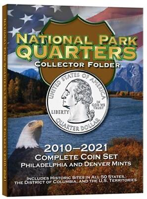#ad #ad Album Folder For National Parks Quarters 2010 2021 Pamp;D Set Coin Collector Gift $14.94